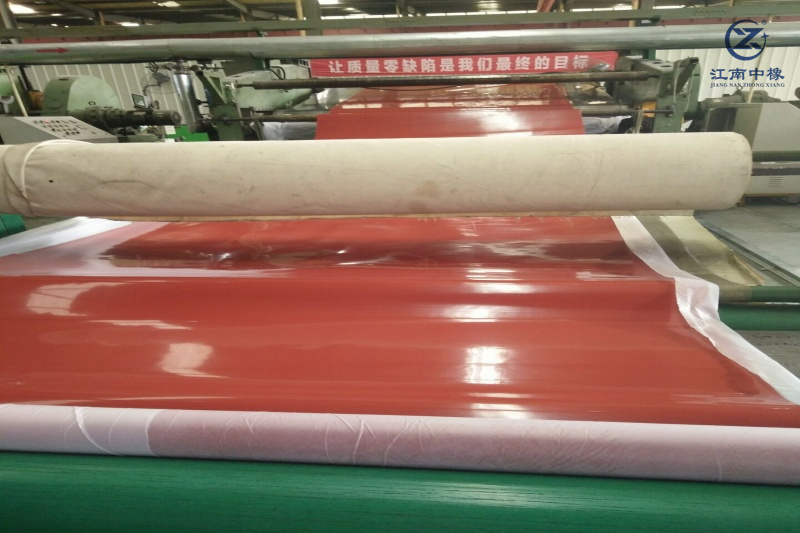 鐵紅色絕緣橡膠板